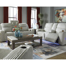 Signature Design by Ashley Forest Lake PC6420315 Power Reclining Sofa with Adjustable Headrest IMAGE 15