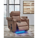  Signature Design by Ashley Lorrenton PC9022042A Glider Power Reclining with Audio System IMAGE 9