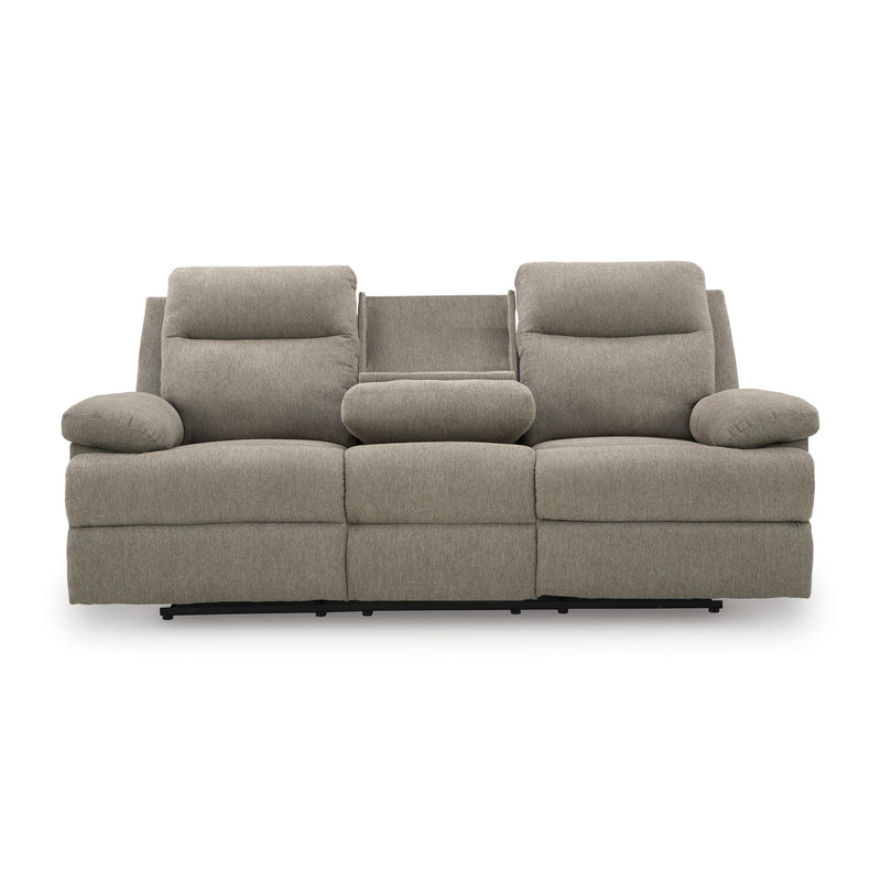 Signature Design by Ashley Side-Swipe PC9140589 Reclining Sofa with Drop Down Table IMAGE 4