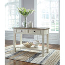 Signature Design by Ashley Bolanburg T637T7 Sofa Table and Chair Side End Table IMAGE 2