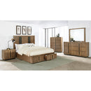 Coaster Furniture Terrace 224900KW 2-Drawer California King Storage Bed - Ash Brown IMAGE 5