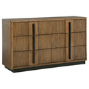 Coaster Furniture Terrace 224903 6-Drawer Dresser Cabinet - Ash Brown IMAGE 1