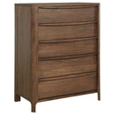 Coaster Furniture Maderia 223325 5-Drawer Chest of Drawers - Walnut IMAGE 1