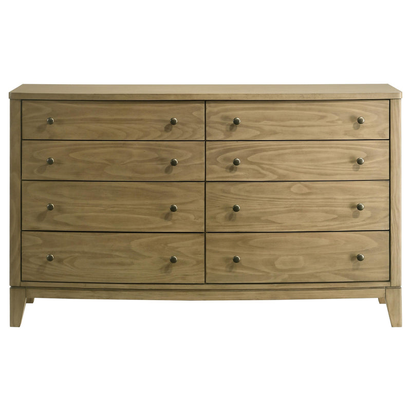 Coaster Furniture Granada 224923 8-Drawer Dresser Cabinet - Natural Pine IMAGE 2