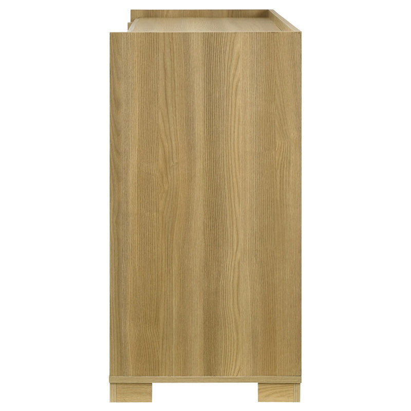  Coaster Furniture Hyland 215653 6-Drawer Dresser - Natural IMAGE 4