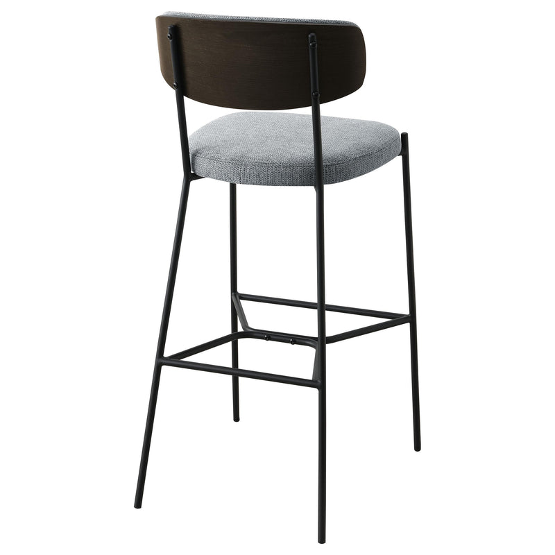 Coaster Furniture Elison 182647 Pub Height Bar Stool - Grey (Set of 2) IMAGE 6