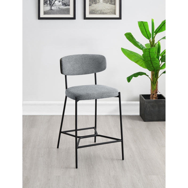 Coaster Furniture Elison 182646 Counter Height Bar Stool - Grey (Set of 2) IMAGE 8