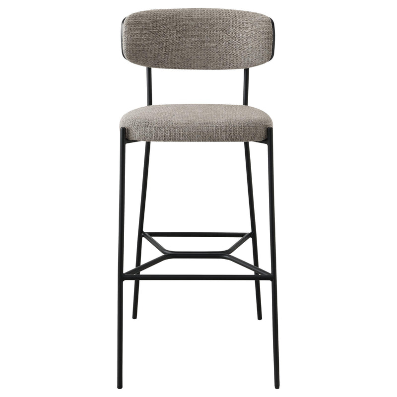 Coaster Furniture Elison 182657 Pub Height Bar Stool - Light Brown (Set of 2) IMAGE 2