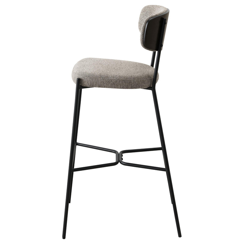 Coaster Furniture Elison 182657 Pub Height Bar Stool - Light Brown (Set of 2) IMAGE 4
