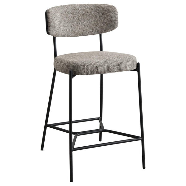 Coaster Furniture Elison 182656 Counter Height Bar Stool - Light Brown (Set of 2) IMAGE 1