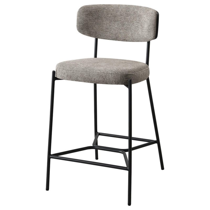 Coaster Furniture Elison 182656 Counter Height Bar Stool - Light Brown (Set of 2) IMAGE 3
