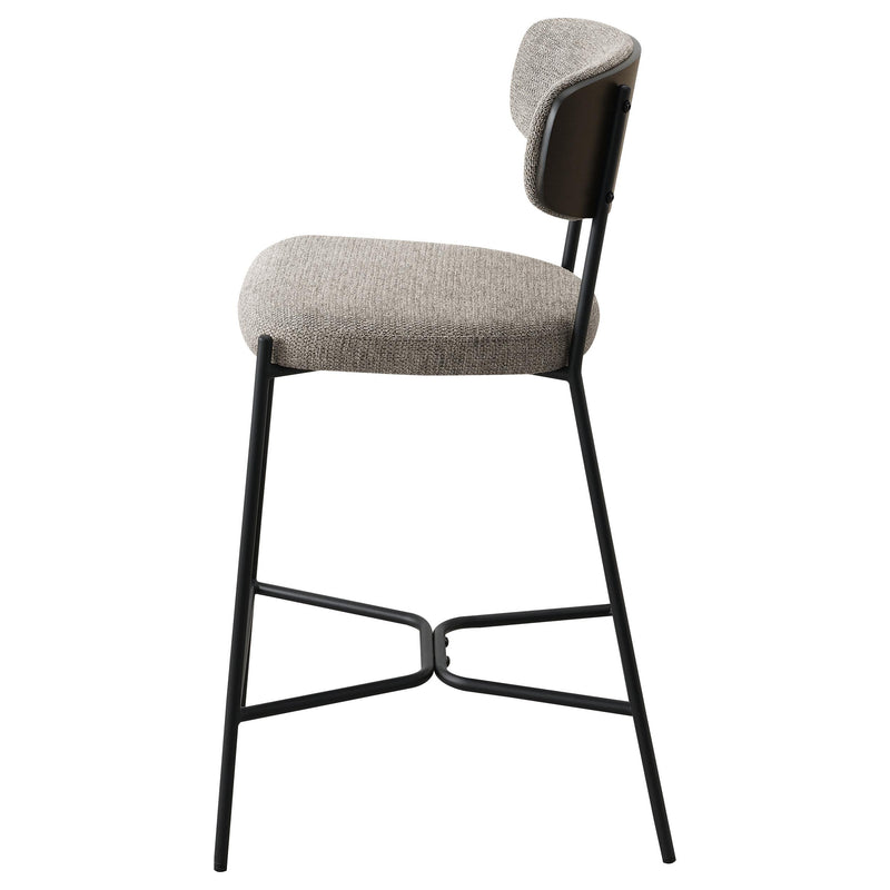 Coaster Furniture Elison 182656 Counter Height Bar Stool - Light Brown (Set of 2) IMAGE 4