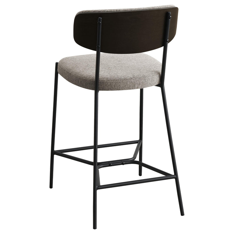 Coaster Furniture Elison 182656 Counter Height Bar Stool - Light Brown (Set of 2) IMAGE 5