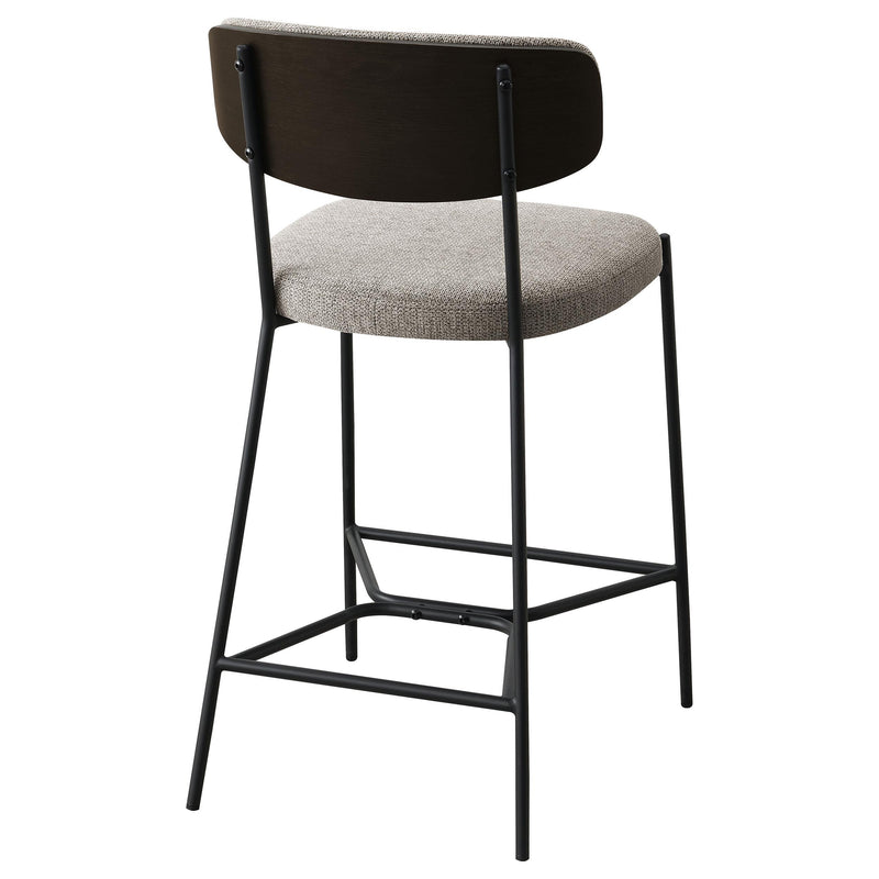 Coaster Furniture Elison 182656 Counter Height Bar Stool - Light Brown (Set of 2) IMAGE 6