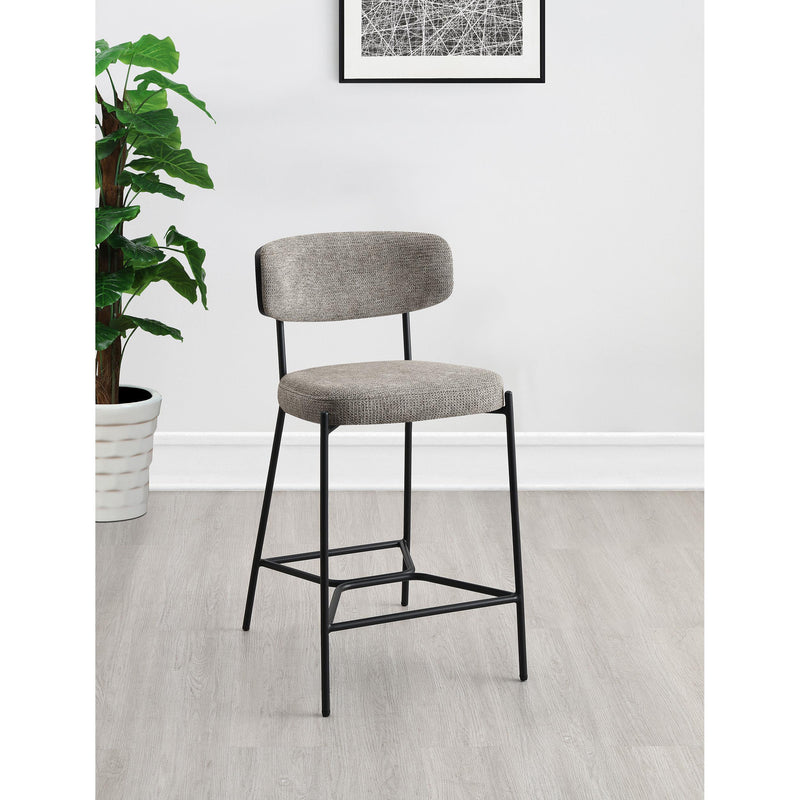 Coaster Furniture Elison 182656 Counter Height Bar Stool - Light Brown (Set of 2) IMAGE 8