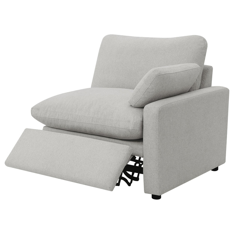 Coaster Furniture Collins 609560P 5-piece Modular Power Reclining Sectional - Grey IMAGE 10