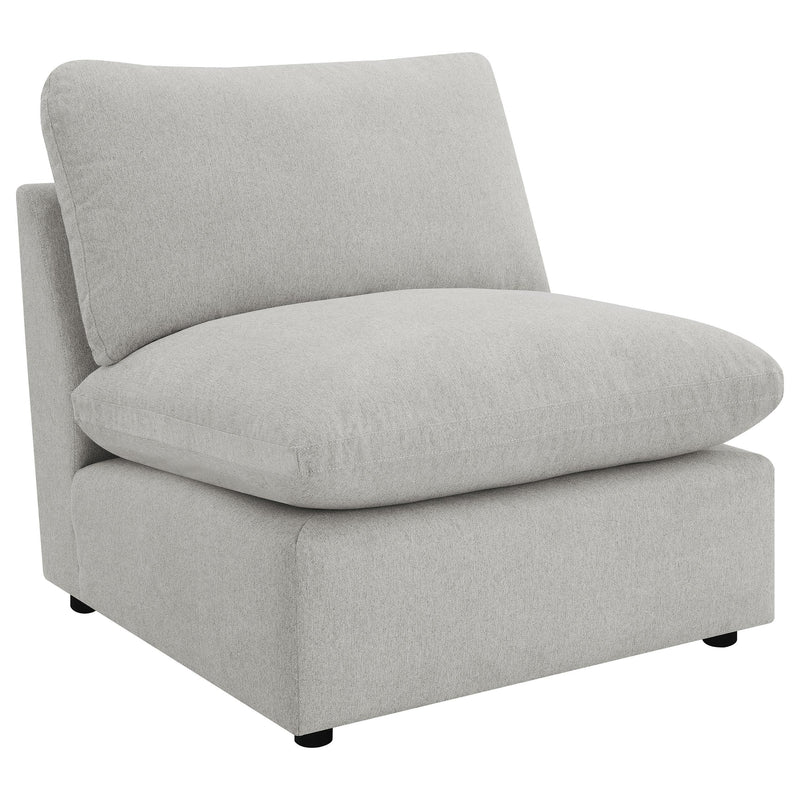 Coaster Furniture Collins 609560P 5-piece Modular Power Reclining Sectional - Grey IMAGE 3