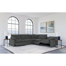 Coaster Furniture Collins 609530P 5-piece Modular Power Reclining Sectional - Dark Grey IMAGE 11