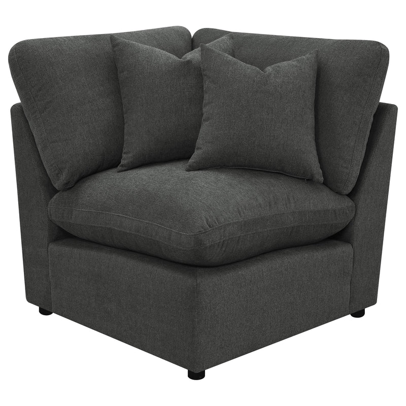 Coaster Furniture Collins 609530P 5-piece Modular Power Reclining Sectional - Dark Grey IMAGE 6