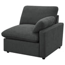 Coaster Furniture Collins 609530P 5-piece Modular Power Reclining Sectional - Dark Grey IMAGE 9