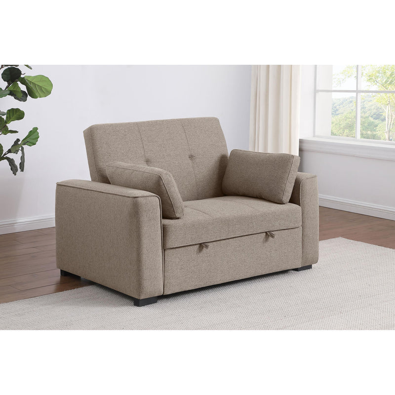 Coaster Furniture Edith 360146 Upholstered Convertible Sleeper Sofa Bed - Beige IMAGE 10