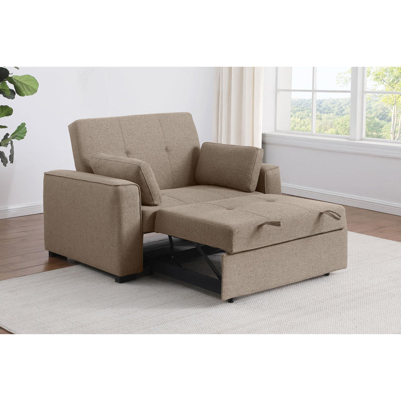 Coaster Furniture Edith 360146 Upholstered Convertible Sleeper Sofa Bed - Beige IMAGE 11
