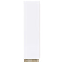 Coaster Furniture Dalton 980075 65-inch 6-shelf Bookcase - White and Distressed Pine IMAGE 3