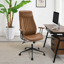 Coaster Furniture Ranger 801941 Upholstered Adjustable Home Office Desk Chair - Brown IMAGE 9