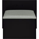 Coaster Furniture Flora 930219 2-drawer Vanity Set with LED Mirror - Black High Gloss IMAGE 14