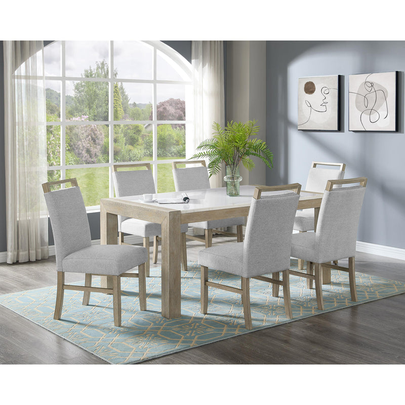  Crown Mark Dune 1321T-3866 Genuine Marble Dining Table IMAGE 7