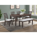  Crown Mark Wagner 2326T-3666 Dining Table with Storage IMAGE 4