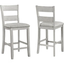  Crown Mark Lester 2631SET-DW 5 pc Dinette - Driftwood IMAGE 3