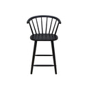  Crown Mark Janna 2981BK-24 Counter Height Stool - Black IMAGE 2