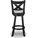  Crown Mark Kipper 2993DV-29 Swivel Bar Stool - Dove IMAGE 3