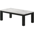  Crown Mark Ivy 4170SET-WH 3 pc Cocktail Table Set - Faux Marble White IMAGE 2