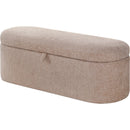  Crown Mark Philipa 4924MV-BENCH Storage Bench - Mauve Tweed IMAGE 1