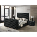  Crown Mark Josephine 5213BK-2 Nightstand - Black IMAGE 3