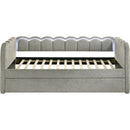  Crown Mark Melody 5328LG Daybed - Light Grey IMAGE 4