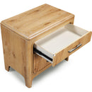  Crown Mark Westcott B1500-2 Nightstand - Cerused Natural IMAGE 2