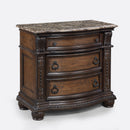  Crown Mark Stanley B1610-2 Nightstand - Coffee Brown IMAGE 1