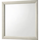  Crown Mark Emily B4255-11 Dresser Mirror - White IMAGE 1