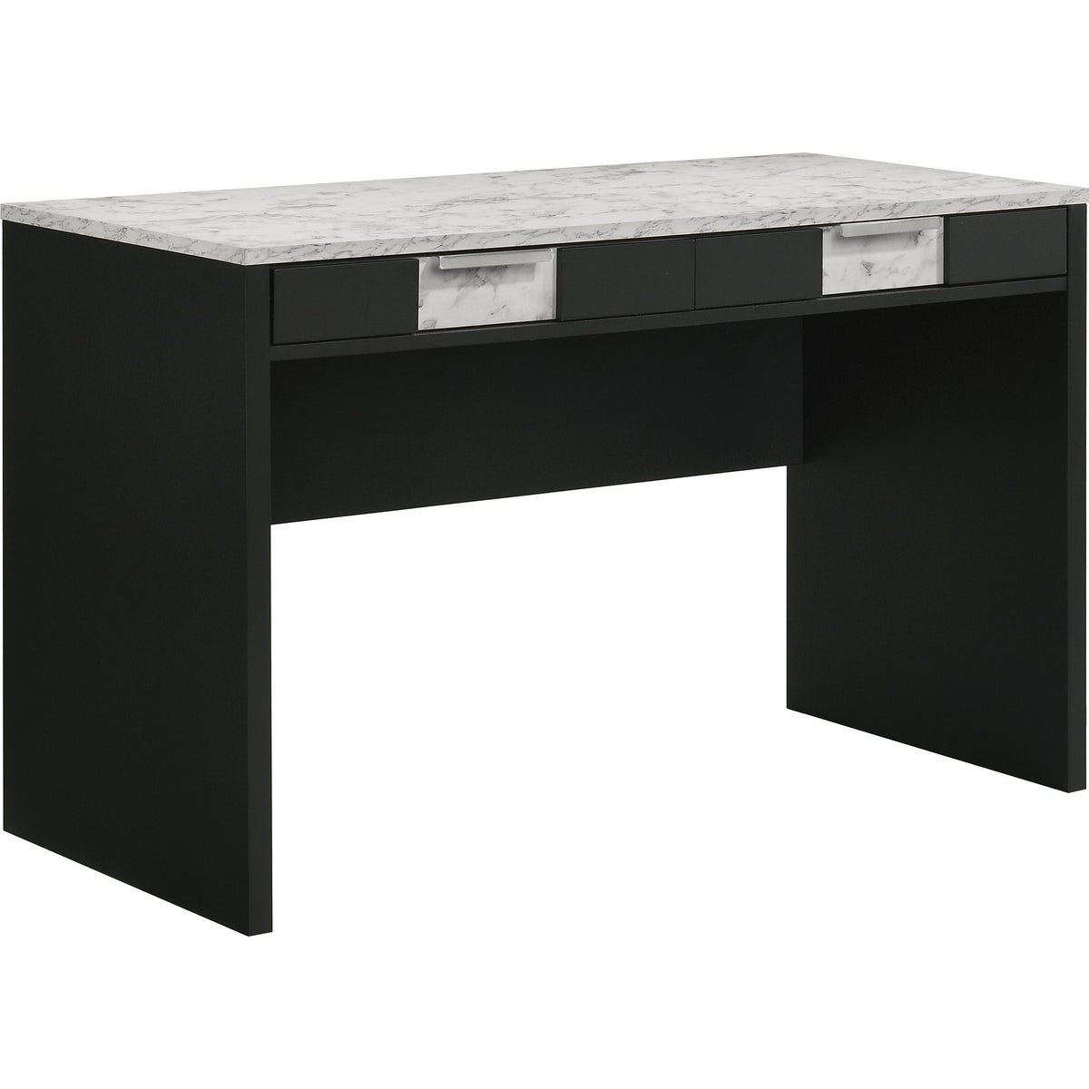  Crown Mark Rangley B6835-DESK Writing Desk - Black IMAGE 1