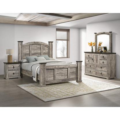  Crown Mark Ella Mae B6840-K King Poster Bed IMAGE 3
