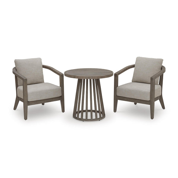  Signature Design by Ashley Joy Lagoon PCP310-050 Chairs with Cushions and Table Set IMAGE 1