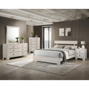  Crown Mark Atticus B6982-2 Nightstand - White IMAGE 2