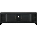  Crown Mark Charlie B9235-9 TV Stand - Charcoal IMAGE 3