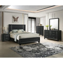  Crown Mark Charlie B9235-F Full Bed - Charcoal IMAGE 3