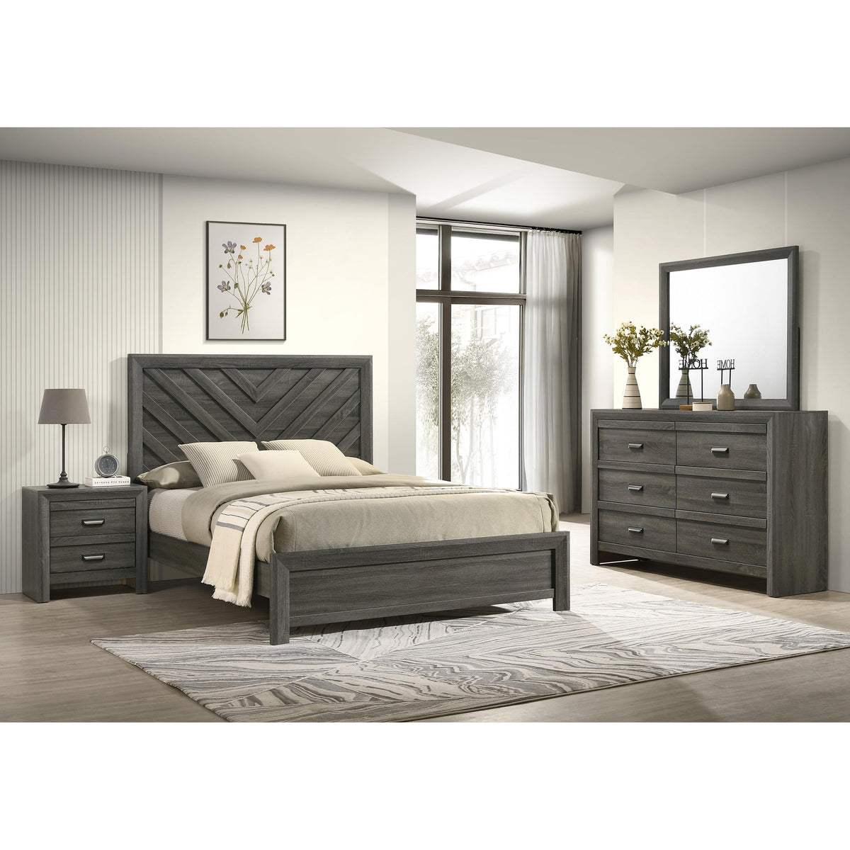  Crown Mark Valor B9335-2 Nightstand IMAGE 3