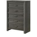  Crown Mark Valor B9335-4 Chest - Grey IMAGE 1