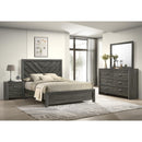  Crown Mark Valor B9335-K King Bed - Grey IMAGE 4